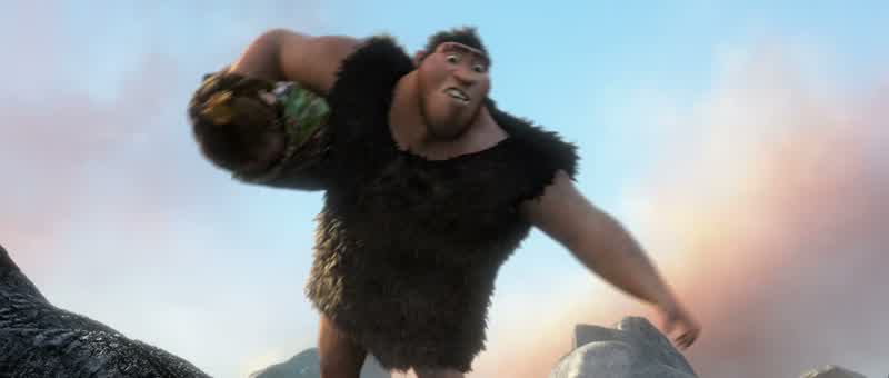 We're going to that mountainDon't ask me why Just a hunchJust feels rightI don't know Grug We've never really walked that farI don't think my feet can do thatI'll never live long enough to get there