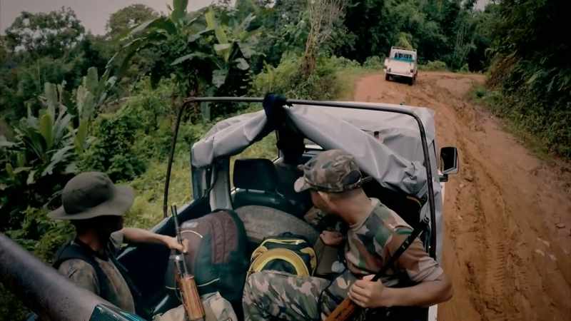 WE'RE GOING TO AN AREA CALLED THE GARO HILLS