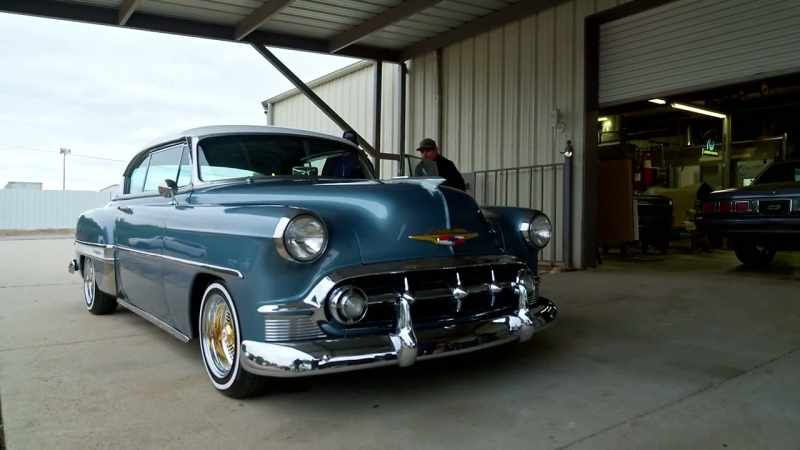 We're going to update this Bel Air with digital gauges