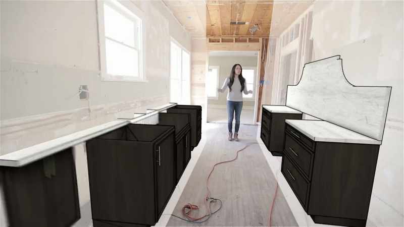 We're gonna do all-new lower cabinets