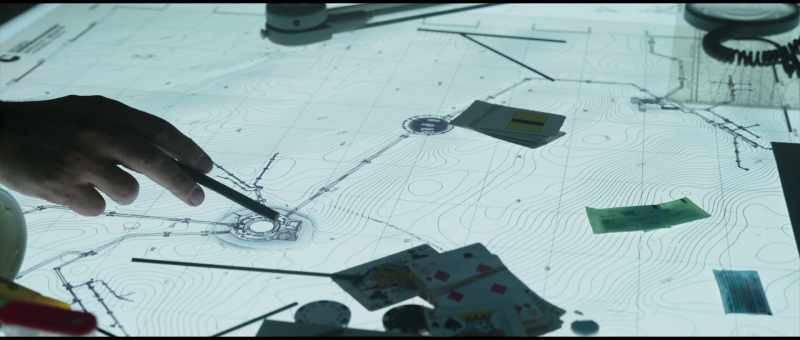 We're gonna drop down to the cargo elevator to the seafloor