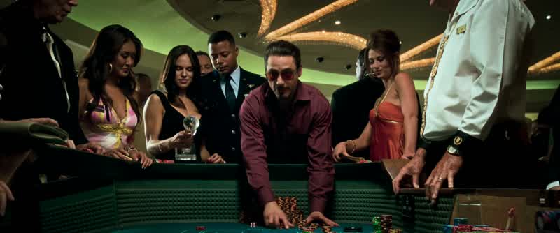 We're gonna let it rideGive me a hand will you Give me a little something somethingOkay you tooI don't blow on a man's dice Come on honey bearThere it is Lieutenant Colonel Rhodes rolls AndTwo craps