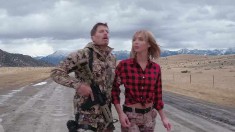 We're gonna take this road back to the trailhead