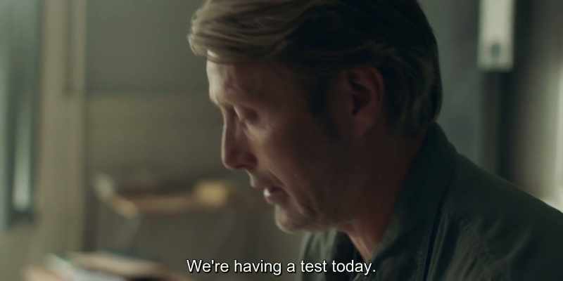 We're having a test today