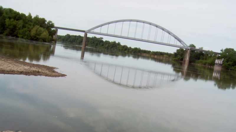 We're here at the White River Bridge