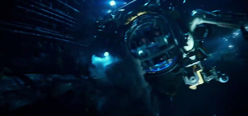 We're in a current!