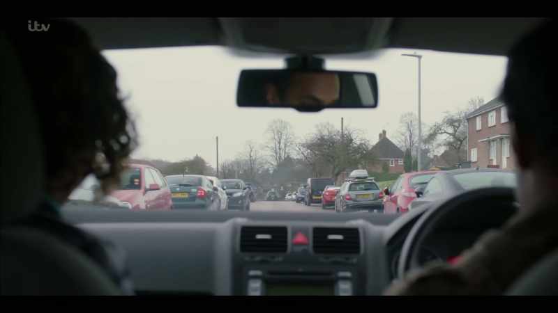 We're in convoy behind Halliwell