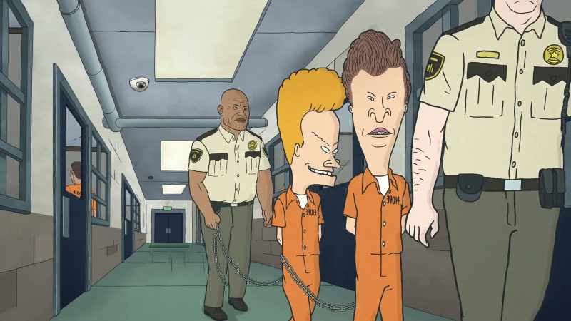We're in jail Beavis