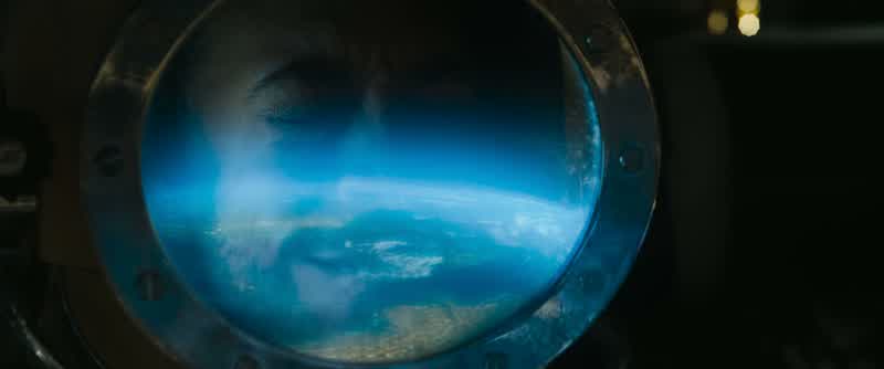 We're in outer space!