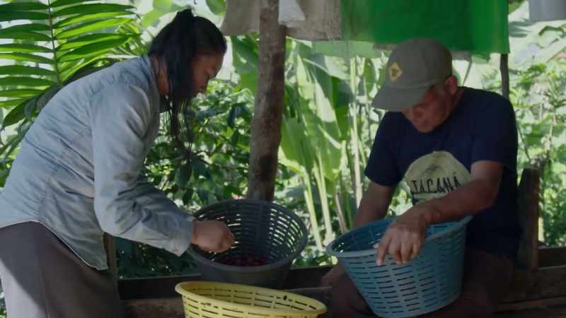 We're introduced to one farmer