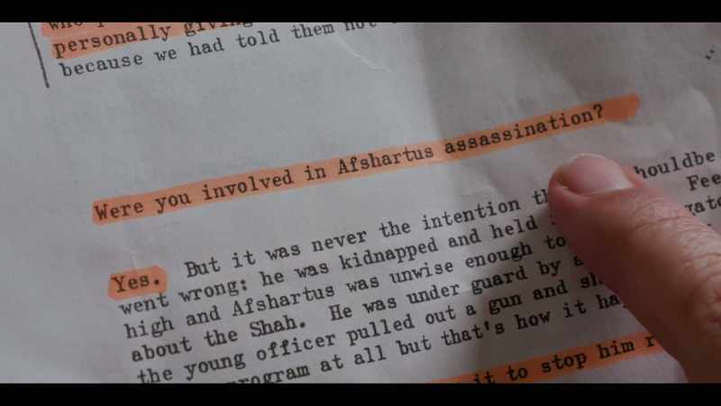 Were you involved in Afshartous assassination?