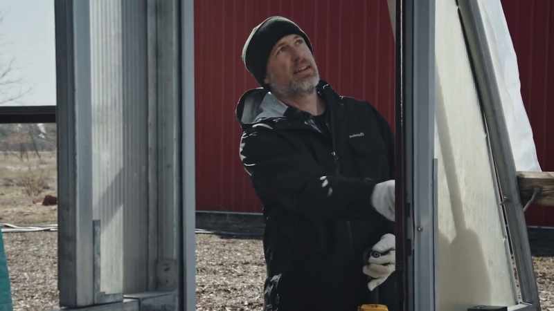 We're just doing greenhouse repair
