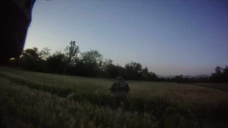We're just running in an open field