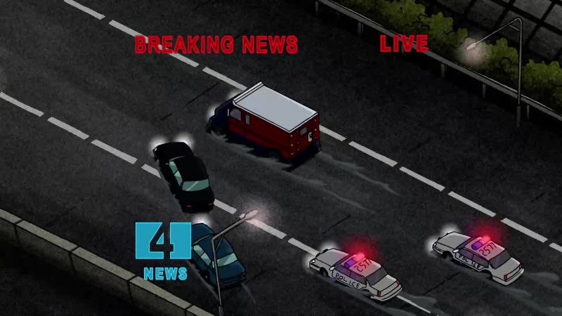>> WE'RE LIVE ON THE SCENE OF A