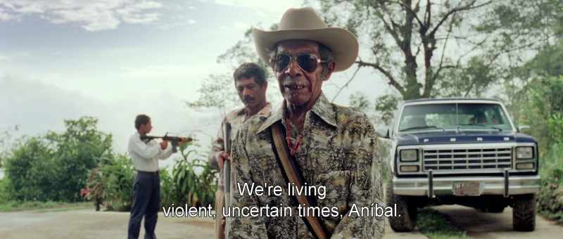 We're living violent, uncertain times, Aníbal