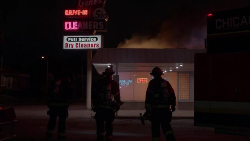 We're looking at a huge fire load with all those clothes