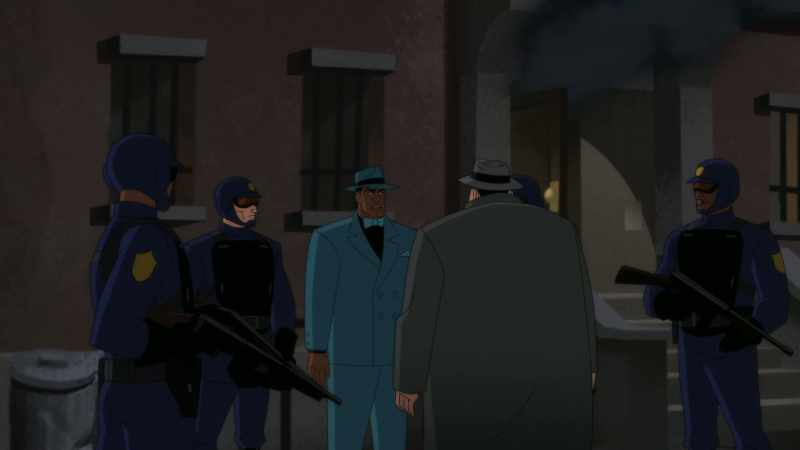 We're looking for the Bat, and the maniac who started this fire