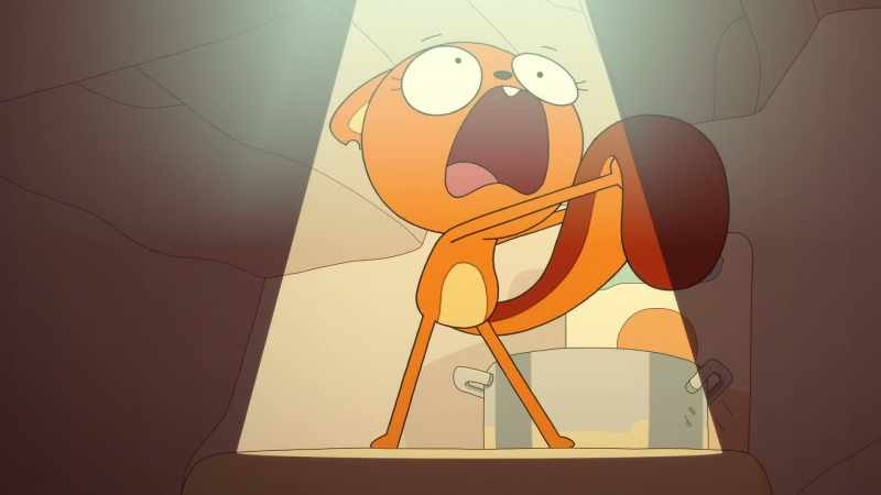 We're losing water heat here, go take your bath!
