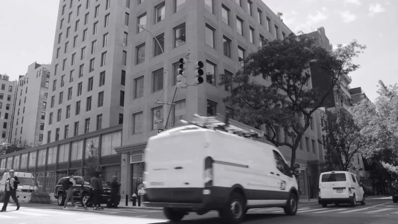 Were you making a film while you lived here?