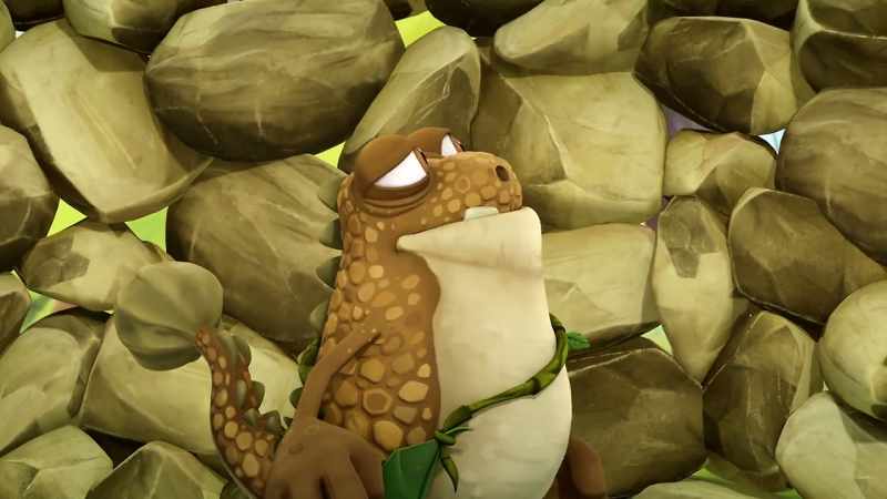 We're not going to get anywhere with these small rocks