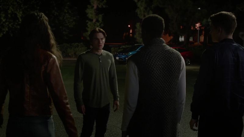 We're not going. We're not leaving you