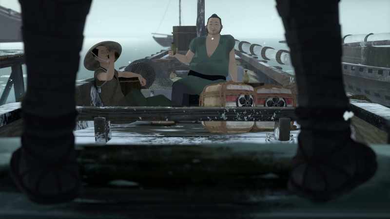 We're not here for fun. We're here for a boat