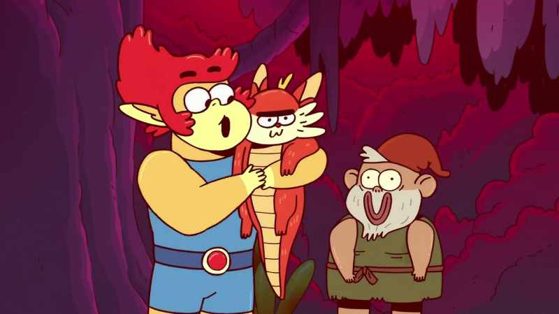 We're out here looking for my magic sword