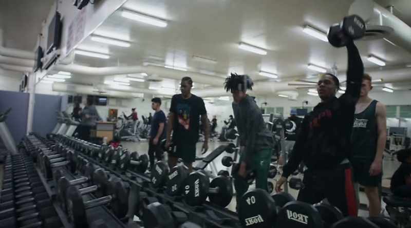 We're practicing six days a week, lifting after our games