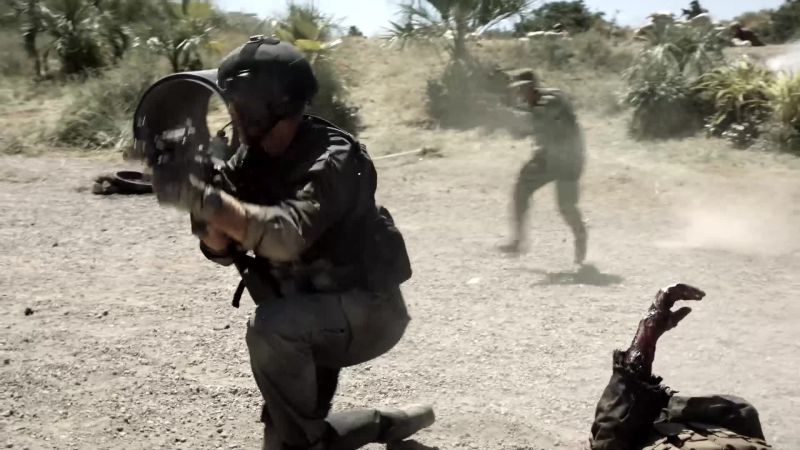 We're right here, Marine
