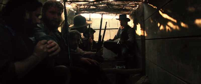 We're safe. Nothing to fear. - (MUFFLED COUGH)