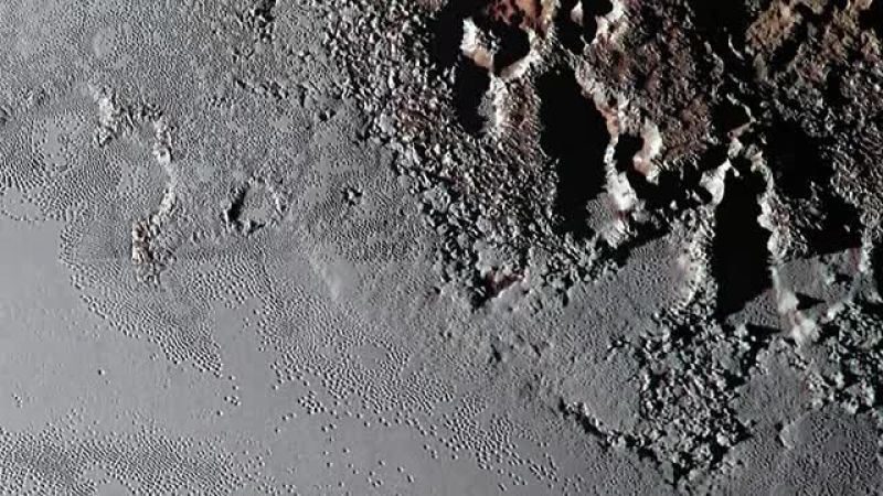 We're seeing ancient parts of Pluto