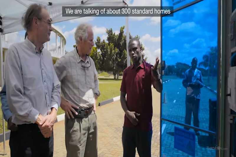 We're talking about 300 standard house/homes