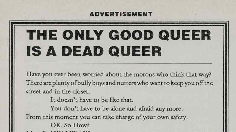 We're talking about maybe five or six murders a year