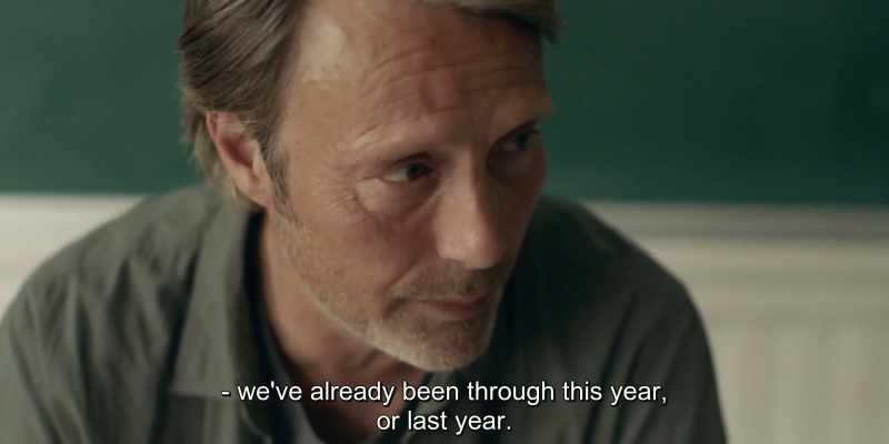 we've already been through this year, or last year
