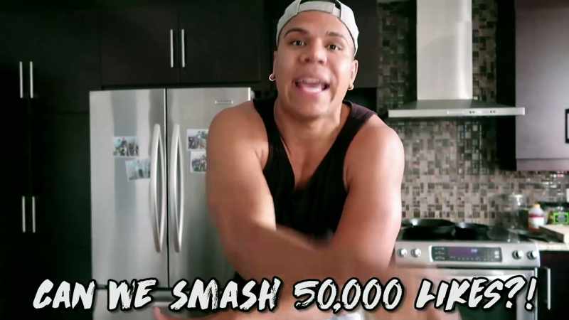 We've been getting 50,000 likes