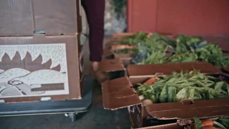We've been making farm boxes, because, for me