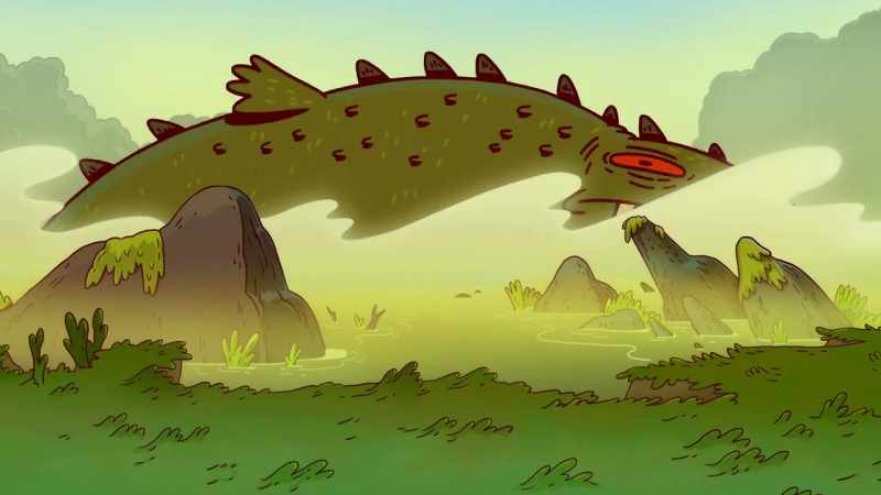 We've got a spooky swamp, a creepy mountain