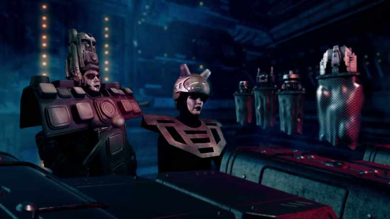 We've got a transmission coming in from the lead ship