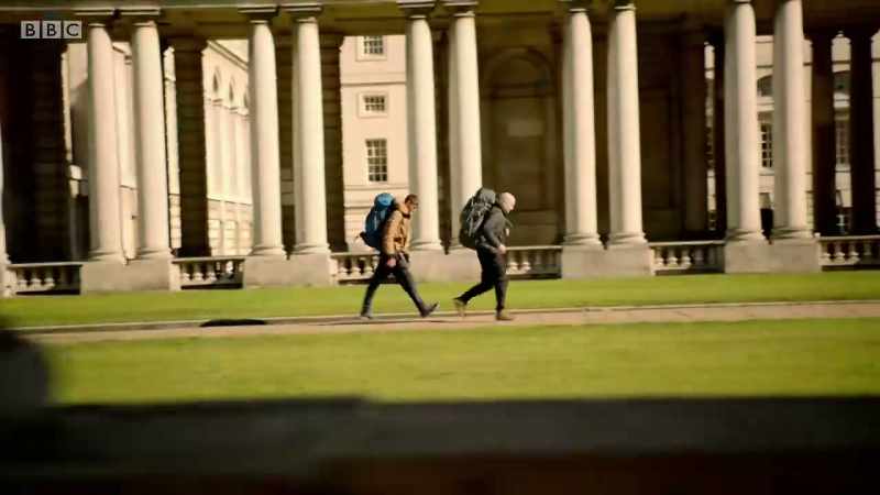 We've got to be at least jogging. We're in a race, remember