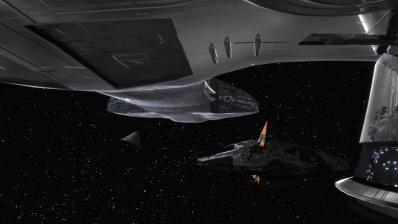 We've got company. Three Asgard ships