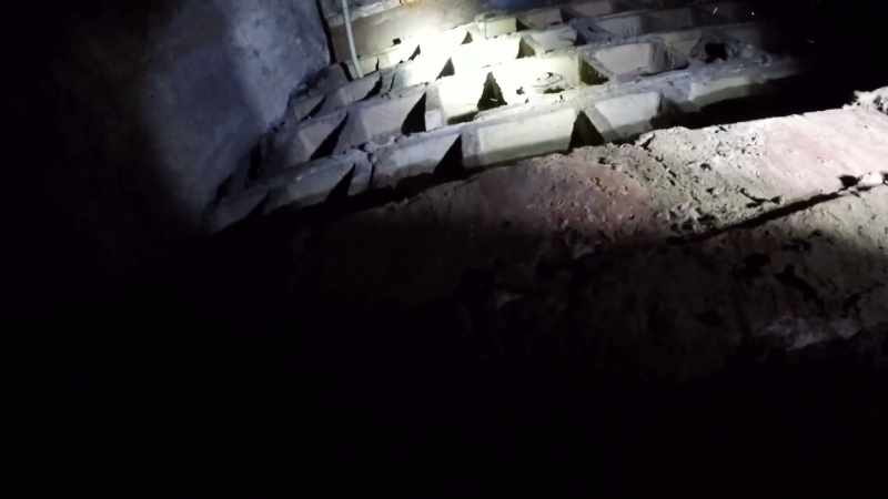 We've got stairs right there