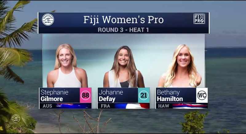 We've got the third round hitting the lineup now