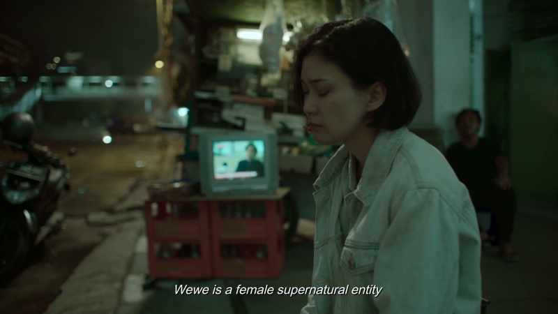 Wewe is a female supernatural entity