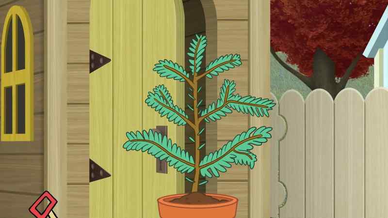What a cute little fir tree, Ruby