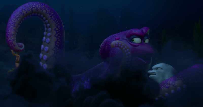 What a peculiar ugly little fish. (cackles)