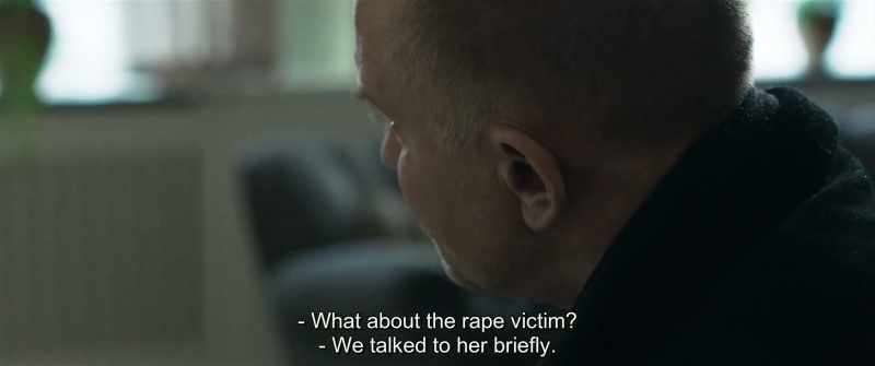 What about the rape victim? - We talked to her briefly