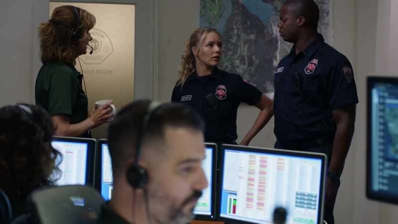 What?All the dispatchers' voices
