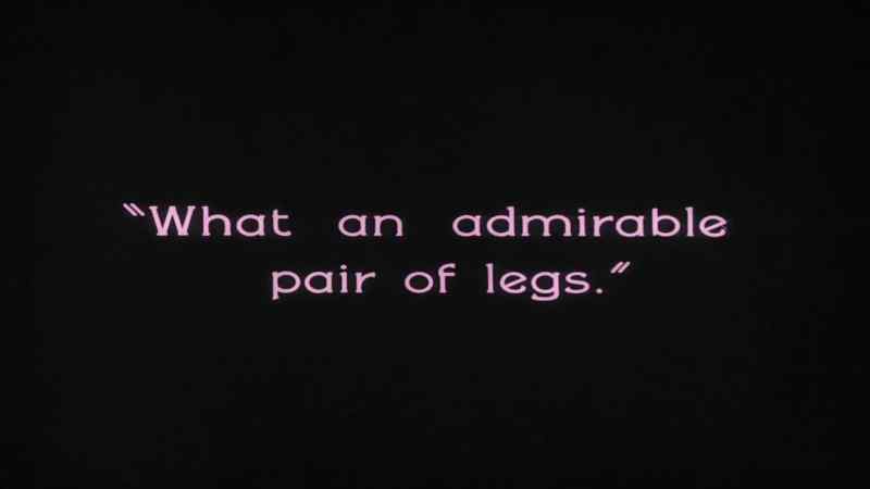 What an admirable pair of legs