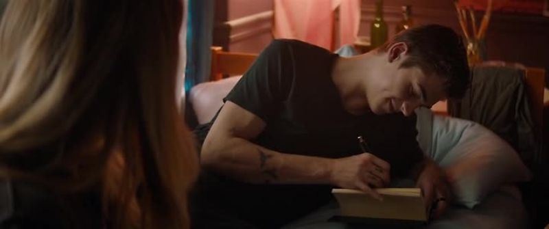 What are you always writing in there?