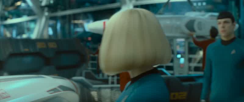 Mr. Spock. You startled me. What are you doing, Doctor? - Verifying that the torpedo's internal